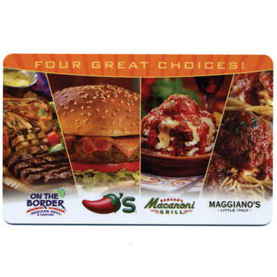 ON THE BORDER<sup>&reg;</sup> $25 Gift Card - Try fresh Mexican favorites and specialties.
