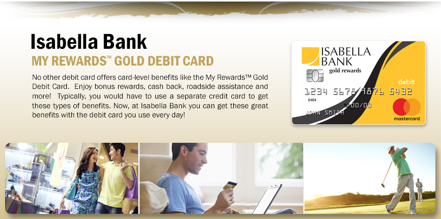 My Rewards® Gold Debit Card